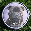 Staffordshire Terrier Purse - Lilac